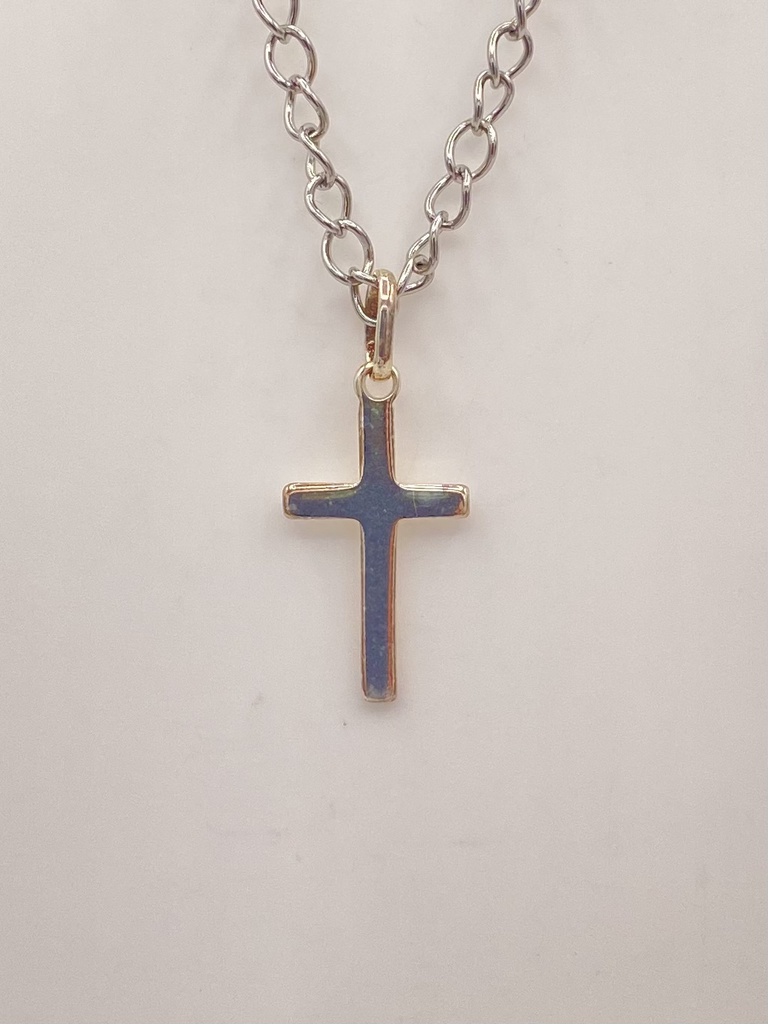 pendentif croix argent 20mm