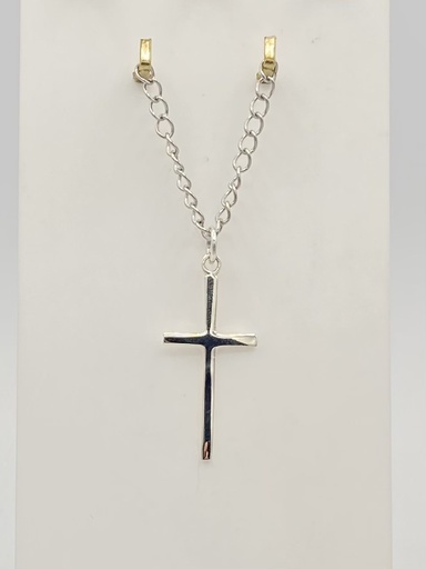 pendentif croix argent 30mm