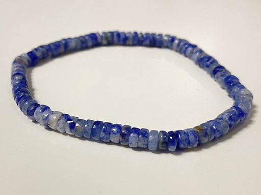 Bracelet heishi pierre sodalite