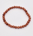 Bracelet pierre sandstone marron