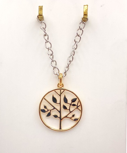 Pendentif arbre de vie 20mm plaqué or